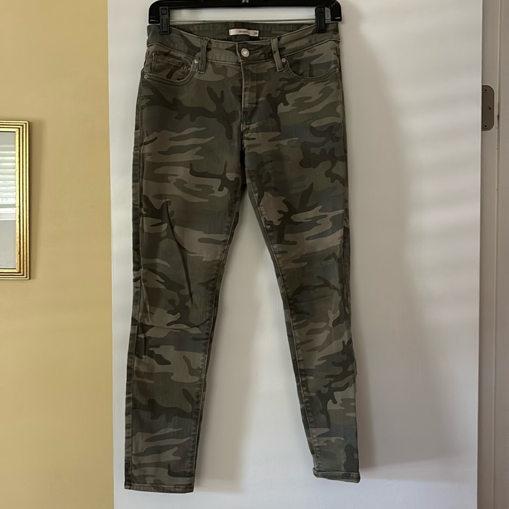 Denim camo 711 skinny Levi’s